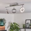 Altamahaw Deckenleuchte LED Silber, 3-flammig