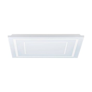 Eglo ALBARCA Deckenleuchte LED Weiß, 1-flammig, Fernbedienung, Farbwechsler