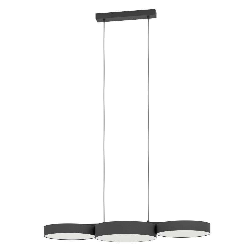 Eglo BARBANO-Z Hängeleuchte LED Schwarz, 3-flammig main product photo