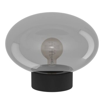Eglo MADONNINA Tischleuchte Schwarz, 1-flammig