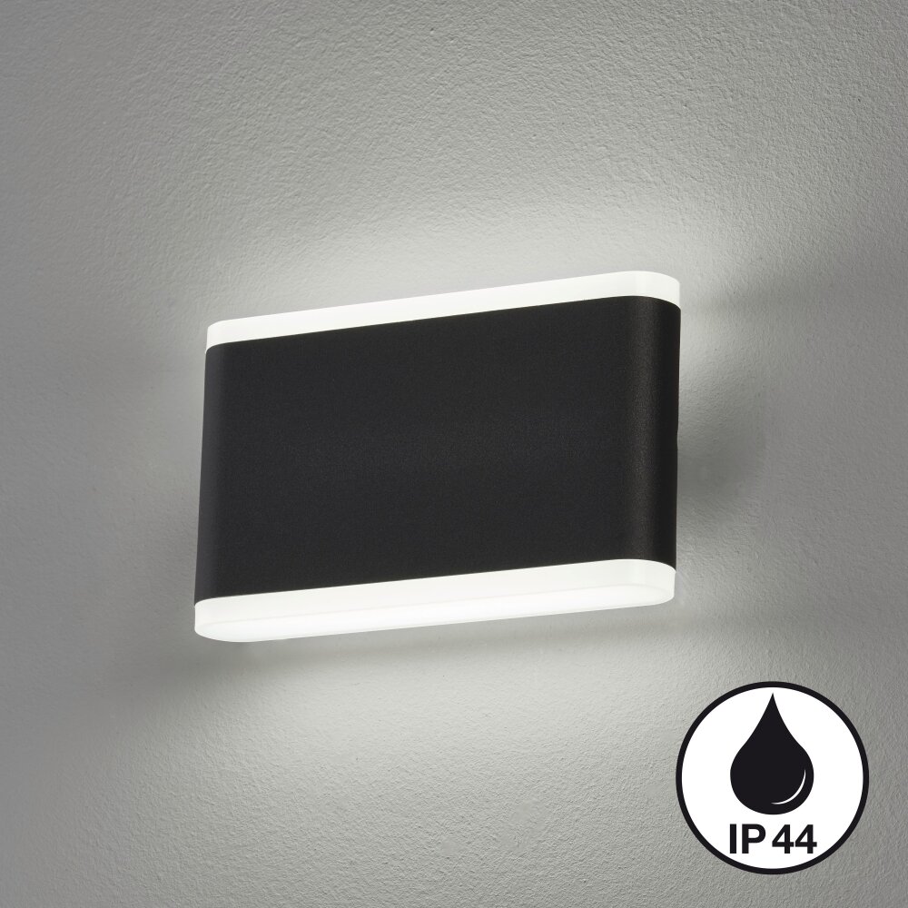 Fischer & Honsel Scounce Wandleuchte LED Schwarz, 2-flammig main product photo