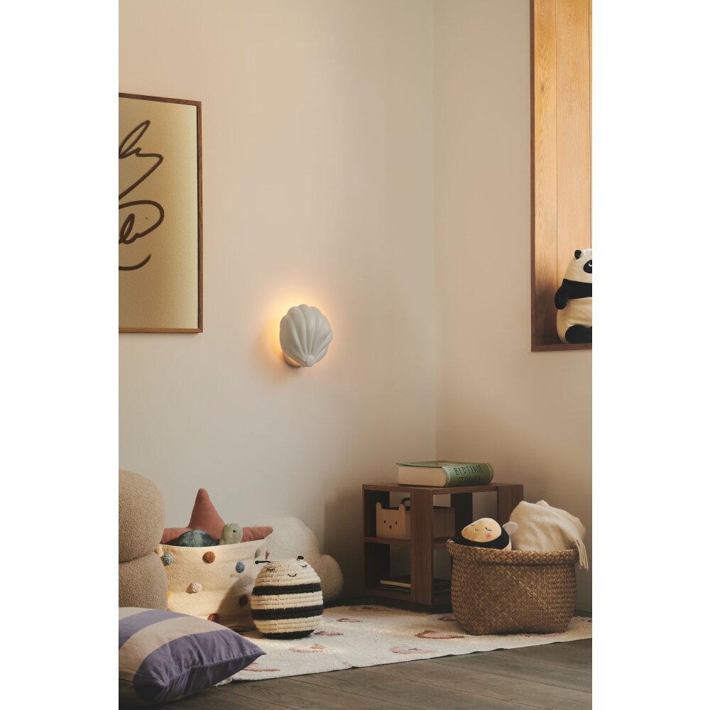 Nordlux KONCHI Wandleuchte Weiß, 1-flammig main product photo