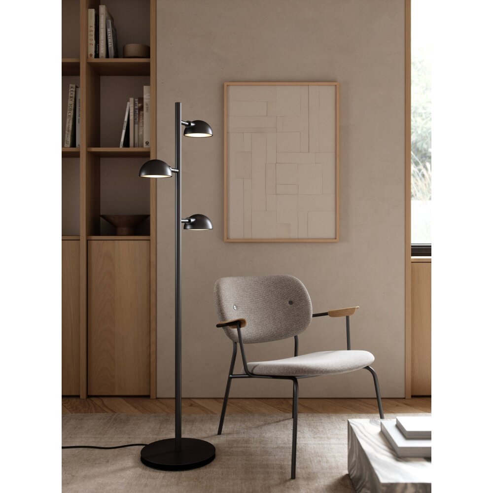 Design For The People by Nordlux NOMI Stehlampe Schwarz, 3-flammig main product photo
