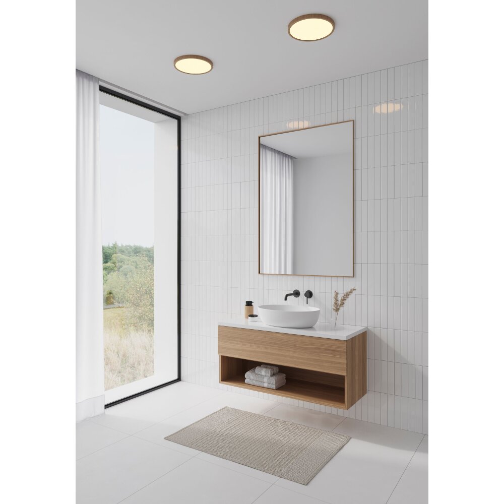 Nordlux OJA Deckenpanel LED Holzoptik, 1-flammig main product photo