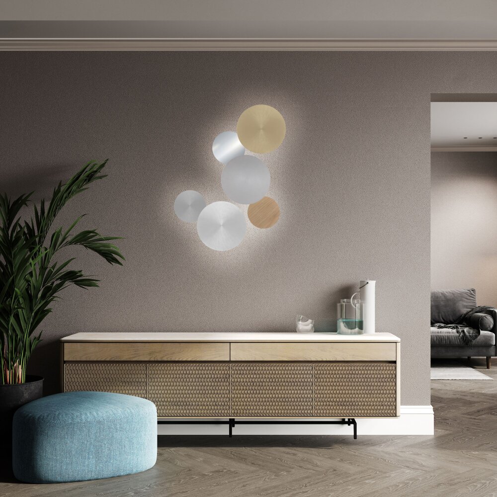 Paul Neuhaus AKKU PUNTUA Wandleuchte LED Weiß, 1-flammig, Fernbedienung Weiß 8152-60