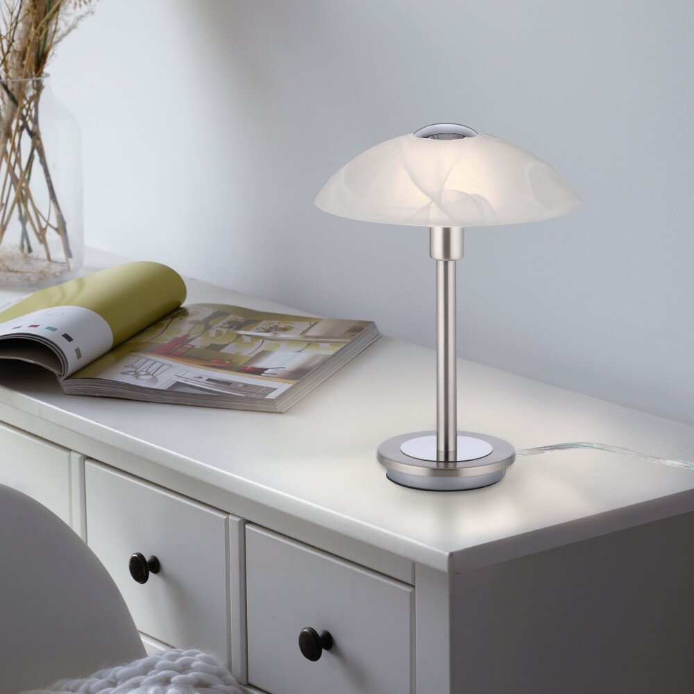 Paul Neuhaus ENOVA Tischleuchte LED Silber, 1-flammig main product photo