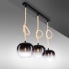 Paul Neuhaus LUMA Pendelleuchte Schwarz, 3-flammig