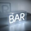 Leuchten Direkt NEON-BAR Dekoleuchte LED Transparent, Klar, 1-flammig