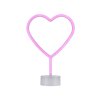 Leuchten Direkt NEON-HERZ Dekoleuchte LED Pink, 1-flammig