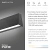 Paul Neuhaus PURE E-MOTION Pendelleuchte LED Grau, 1-flammig, Fernbedienung