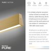 Paul Neuhaus PURE E-MOTION Pendelleuchte LED Gold, 1-flammig, Fernbedienung