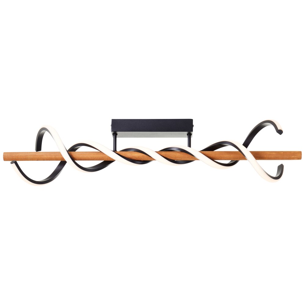 Brilliant Amalia Deckenleuchte LED Schwarz, 1-flammig main product photo