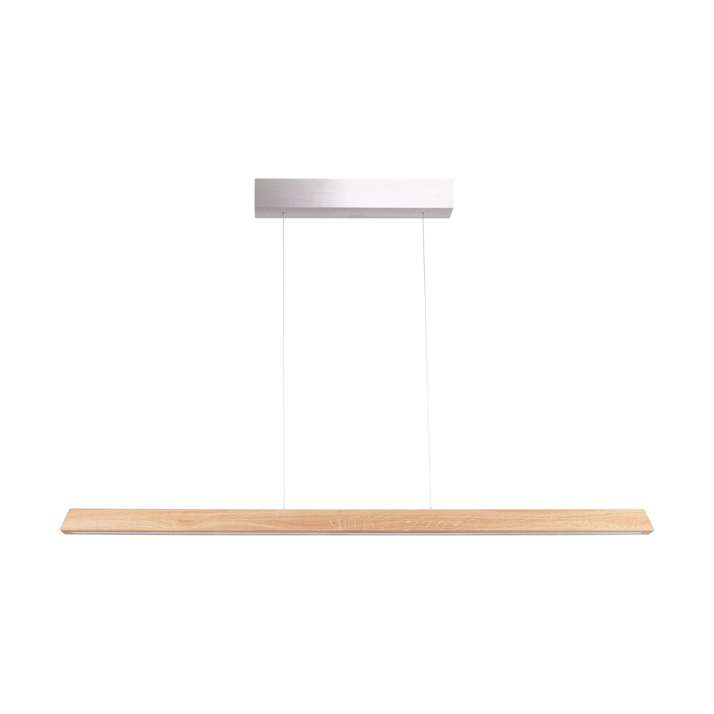 Llevallol Pendelleuchte LED Naturfarben, Nickel-Matt, 3-flammig main product photo