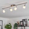 Holualoa Deckenleuchte LED Nickel-Matt, 4-flammig