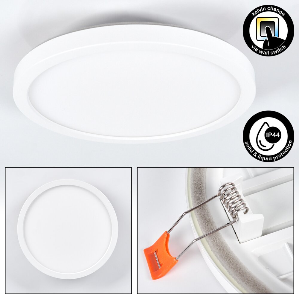 Pawcatuck Einbauleuchte LED Weiß, 1-flammig main product photo