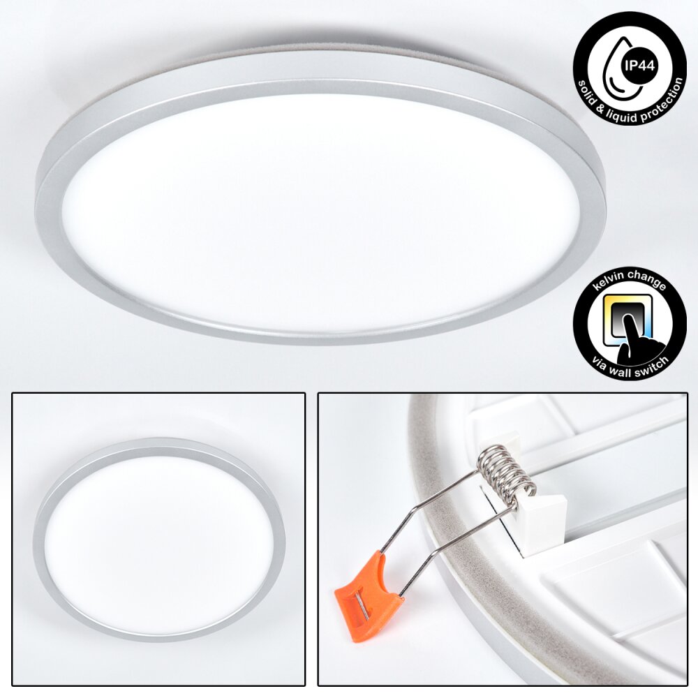 Pawcatuck Einbauleuchte LED Chrom, Weiß, 1-flammig main product photo