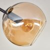 Koyoto Deckenleuchte Glas 15 cm Bernsteinfarben, 3-flammig