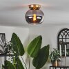 Apedo Deckenleuchte Glas 20 cm Messing, 1-flammig