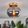 Apedo Deckenleuchte Glas 20 cm Messing, 1-flammig