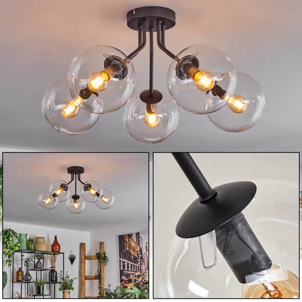 Gastor Deckenleuchte Glas 15 cm Klar, 5-flammig main product photo