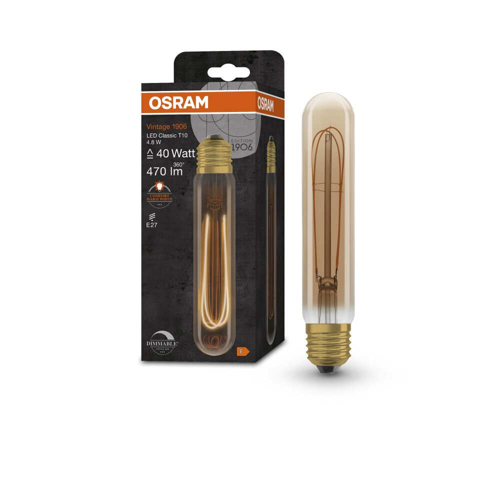 OSRAM Vintage 1906® LED E27 4,8 Watt 2200 Kelvin 470 Lumen main product photo