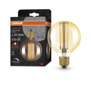 OSRAM Vintage 1906® LED E27 5,8 Watt 2200 Kelvin 470 Lumen