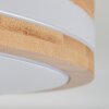 Sofo Deckenleuchte LED Weiß, 1-flammig, Fernbedienung