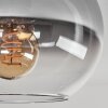 Apedo Deckenleuchte Glas 20 cm Messing, 1-flammig