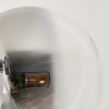 Remaisnil Stehleuchte Glas 12 cm Klar, Rauchfarben, 5-flammig