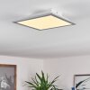 Farc LED Panel Silber, 1-flammig