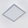 Farc LED Panel Silber, 1-flammig