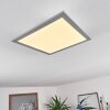 Farc LED Panel Silber, 1-flammig