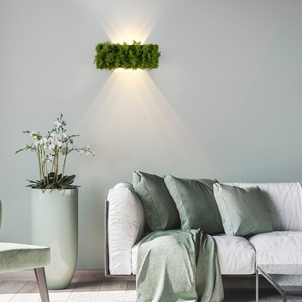 Leuchten Direkt GREEN CARLO Wandleuchte LED Silber, 6-flammig main product photo