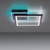 Leuchten Direkt MUSIKA Deckenleuchte LED Schwarz, 1-flammig, Fernbedienung, Farbwechsler