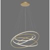 Paul Neuhaus TESSARA Pendelleuchte LED Gold, 1-flammig, Fernbedienung
