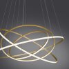 Paul Neuhaus TESSARA Pendelleuchte LED Gold, 1-flammig, Fernbedienung
