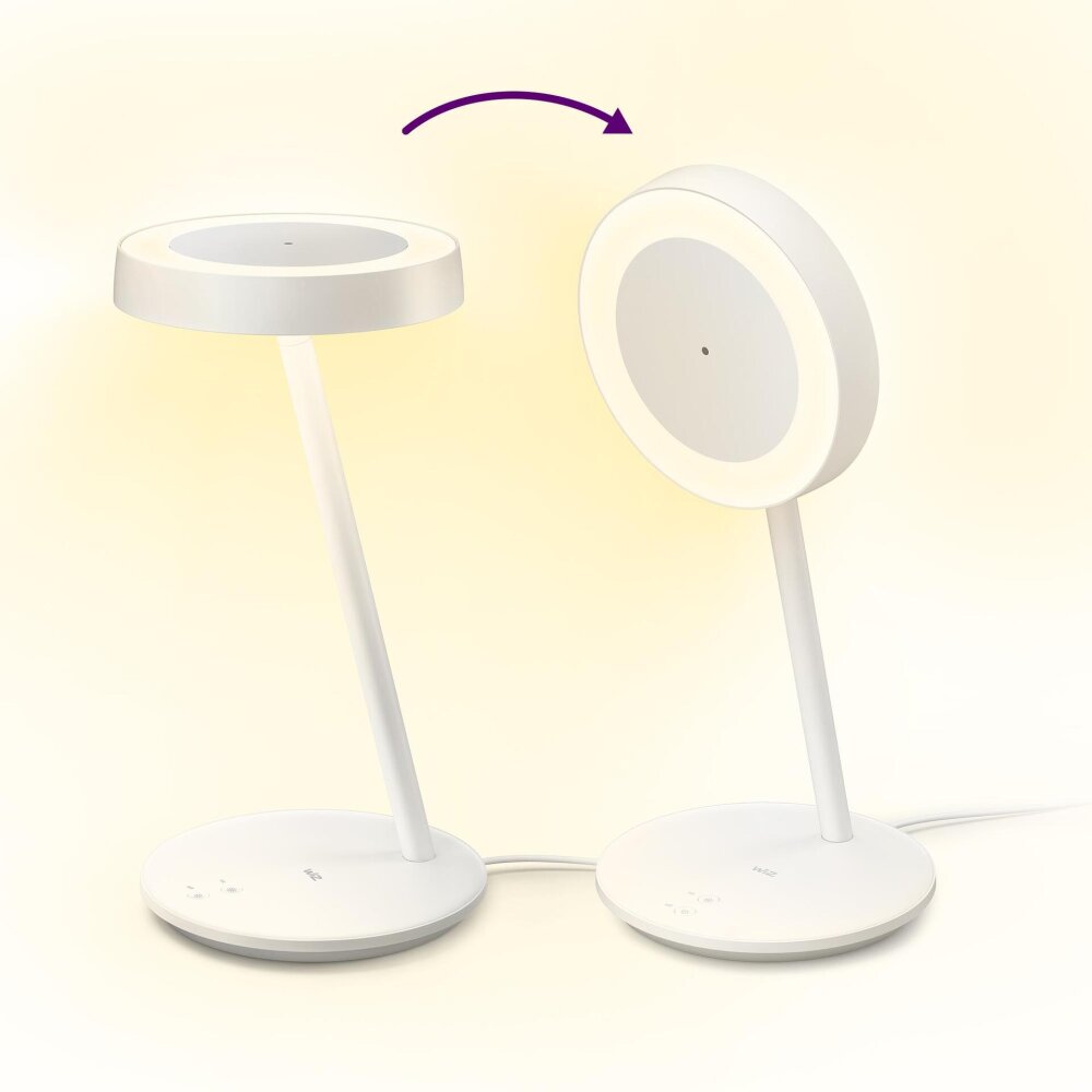 Philips WiZ Office Tischleuchte LED Weiß, 1-flammig main product photo
