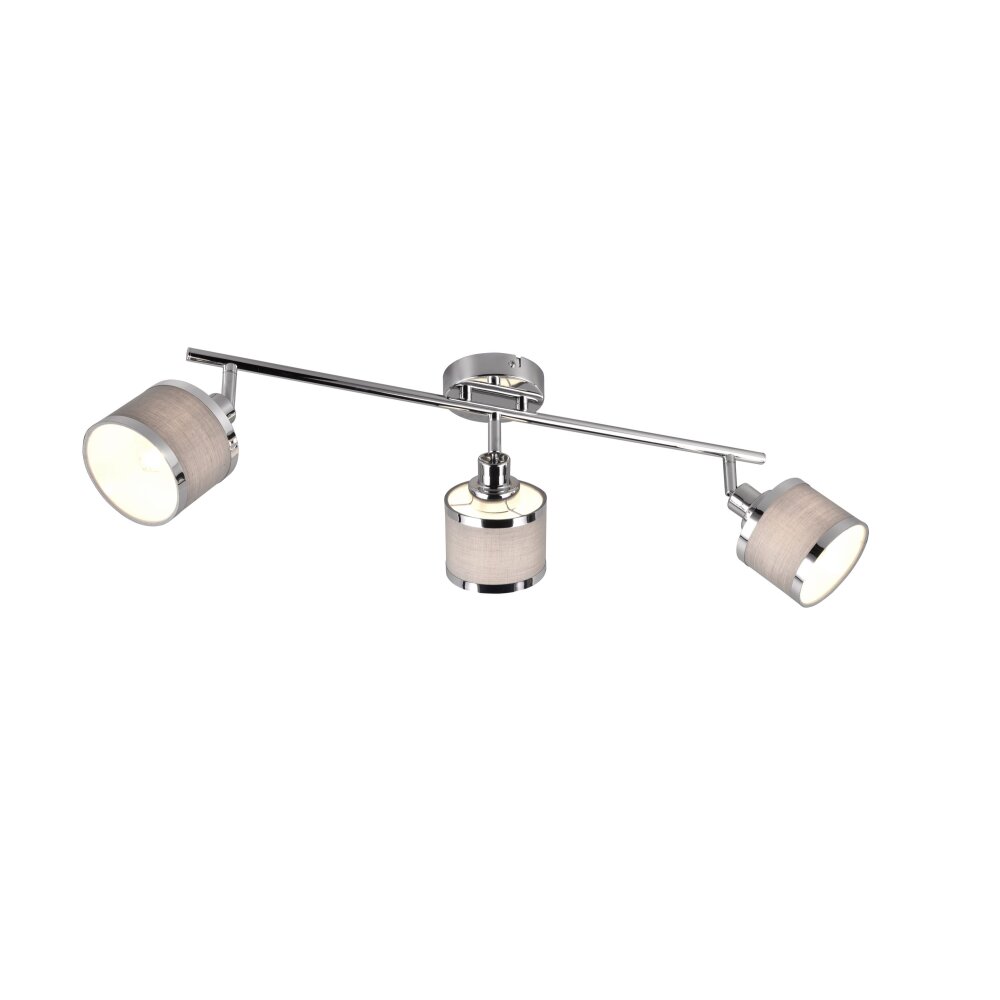 Trio AROSA Deckenleuchte Chrom, 3-flammig main product photo