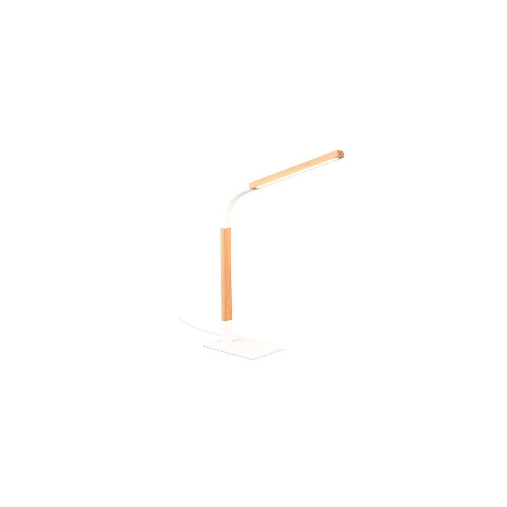 Trio NORRIS Tischleuchte LED Weiß, 1-flammig main product photo