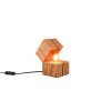 Trio TREASURE Tischleuchte LED Holz hell, 1-flammig