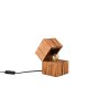 Trio TREASURE Tischleuchte LED Holz hell, 1-flammig