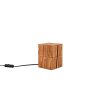 Trio TREASURE Tischleuchte LED Holz hell, 1-flammig