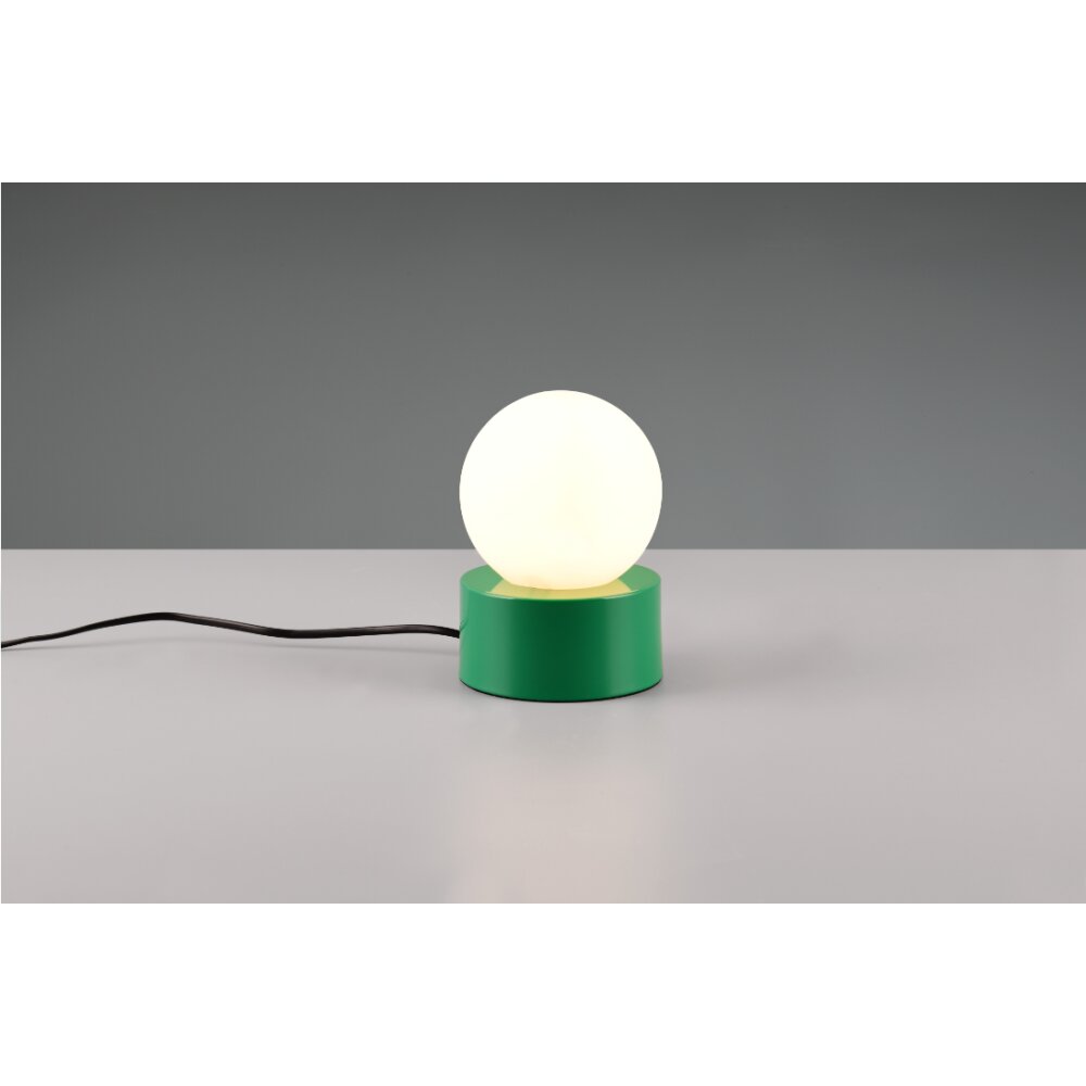 Reality COUNTESS Tischleuchte Grün, 1-flammig main product photo
