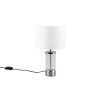 Reality GRAZIA Tischleuchte Nickel-Matt, 1-flammig