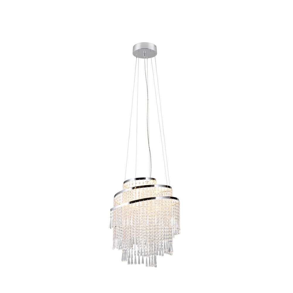 Reality POMP Pendelleuchte LED Chrom, 1-flammig, Fernbedienung main product photo