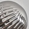 Chehalis Deckenleuchte Glas 12 cm, 15 cm Gold, Schwarz, 6-flammig