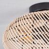 Brandala Deckenleuchte 30 cm Schwarz, 2-flammig