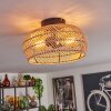 Brandala Deckenleuchte 30 cm Schwarz, 2-flammig