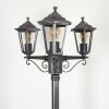 Loria Kandelaber Schwarz, Silber, 3-flammig