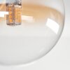 Chehalis Deckenleuchte Glas 10 cm, 12 cm, 15 cm Bernsteinfarben, Klar, 10-flammig